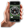 iPhone showing Dashboard logo